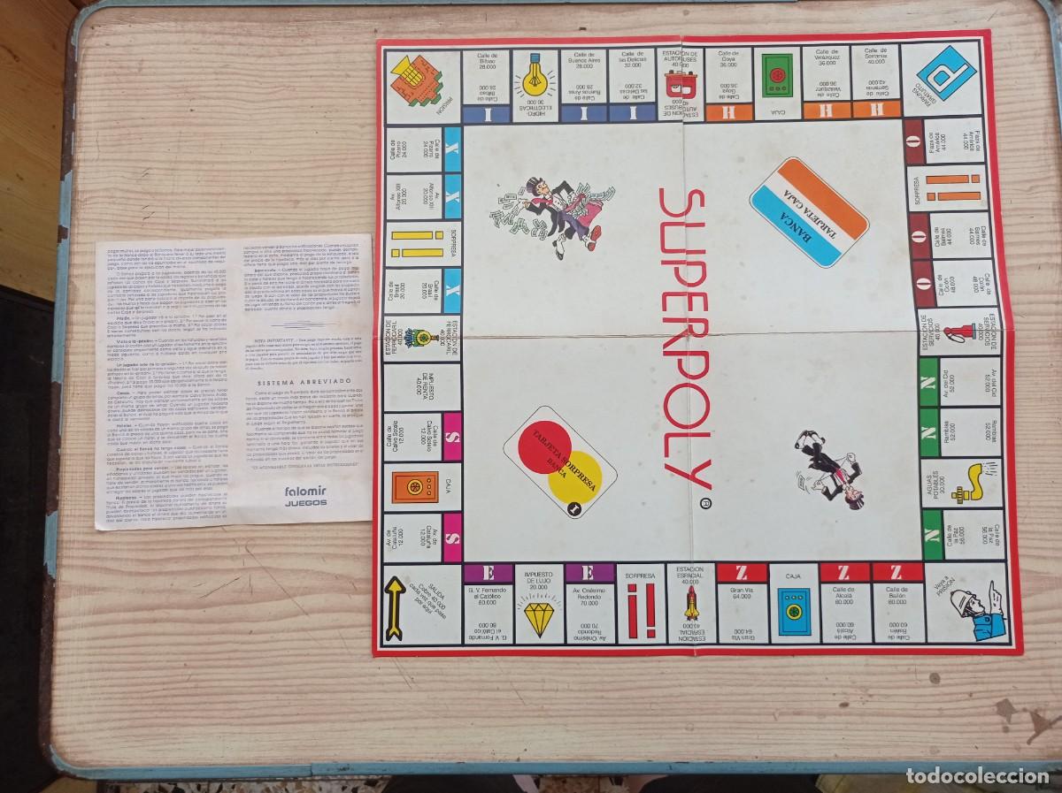 Juegos de mesa: Juego De Mesa Superpoly Juniors - Completo - Falomir - Foto 3