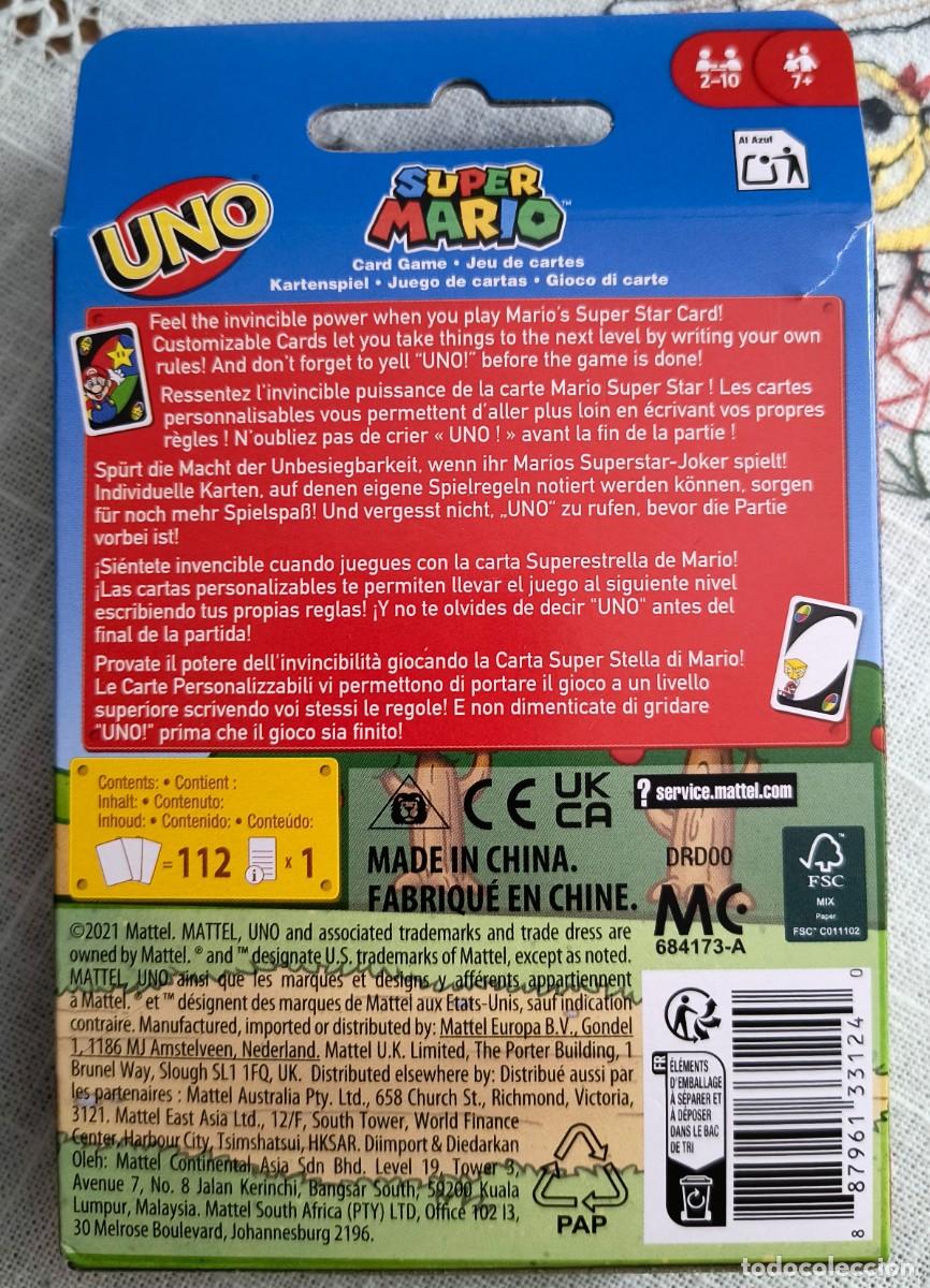 Juegos de mesa: JUEGO DE MESA UNO - SUPER MARIO - A ESTRENAR - Foto 3