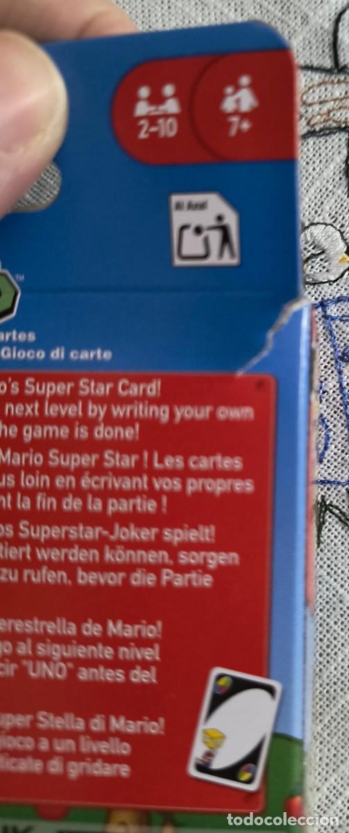 Juegos de mesa: JUEGO DE MESA UNO - SUPER MARIO - A ESTRENAR - Foto 4