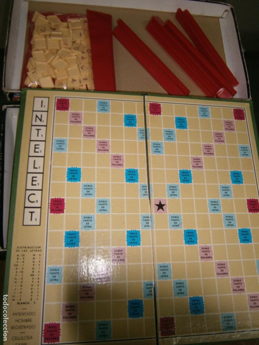 Juegos de mesa: ANTIGUO JUEGO INTELECT - Foto 2