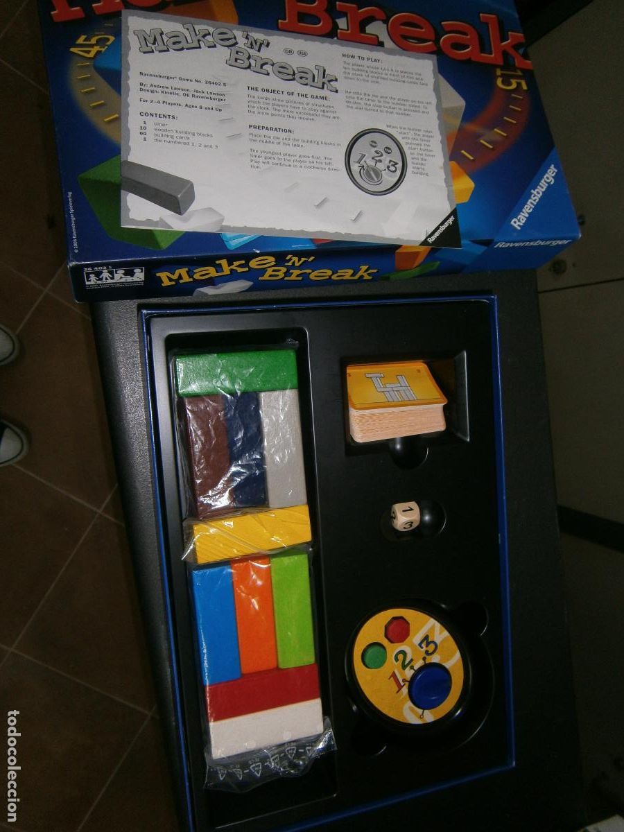 Juegos de mesa: ANTIGUO JUEGO - MAKE &acute;N&acute; BREAK - Foto 2