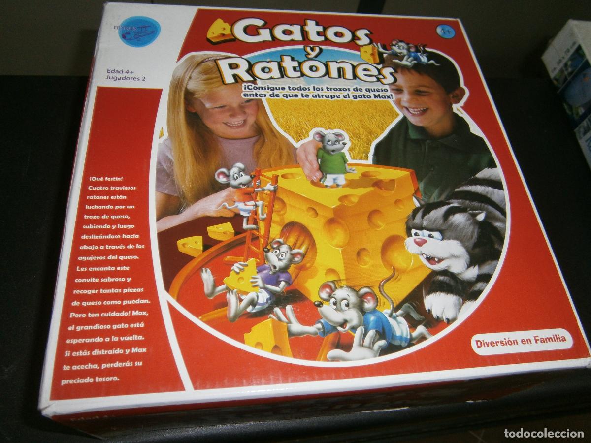 Juegos de mesa: ANTIGUO JUEGO - GATOS Y RATONES - Foto 1