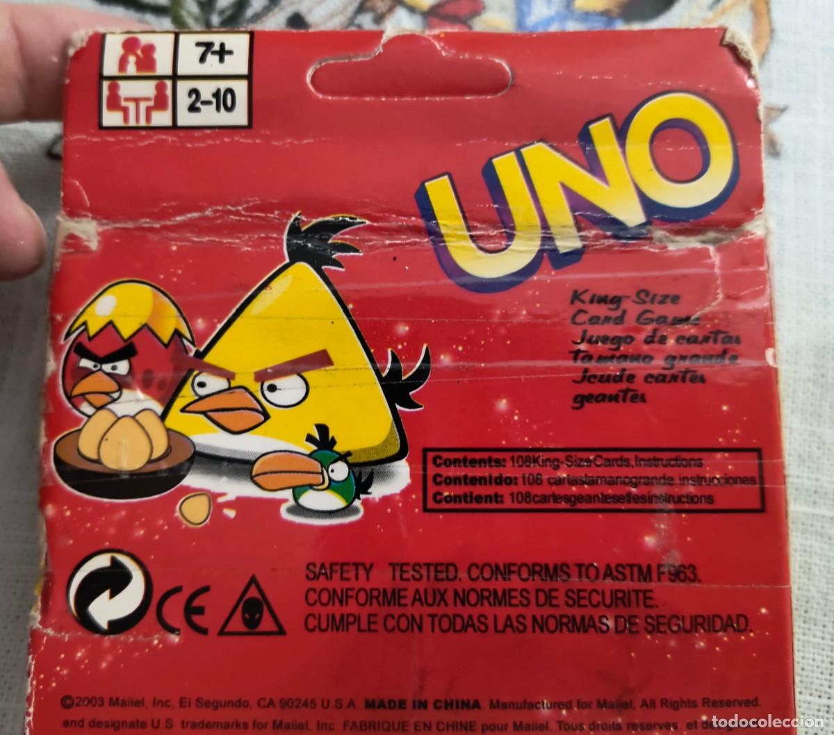 Juegos de mesa: JUEGO UNO ANGRY BIRDS - Foto 4