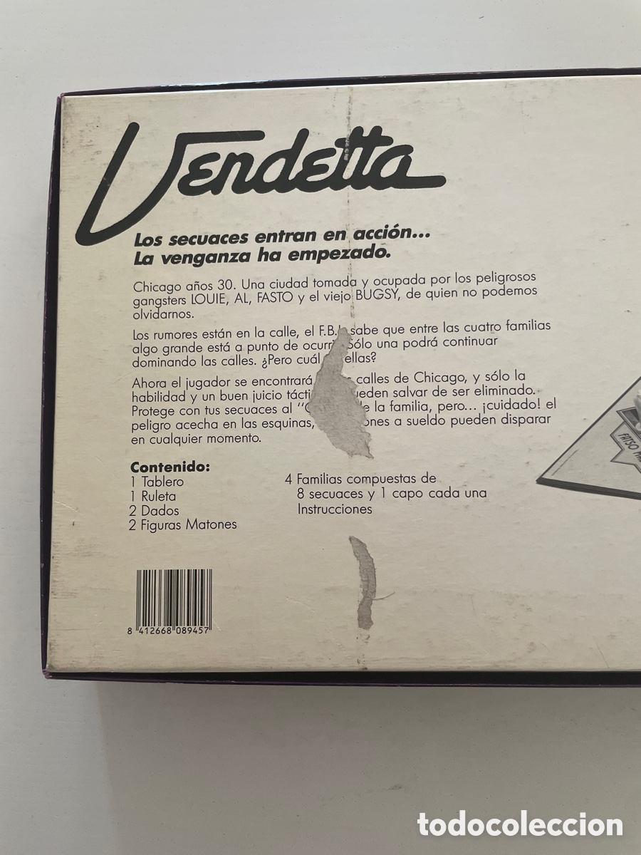 Juegos de mesa: Juego de Mesa VENDETTA BORRAS NUEVO - Foto 12