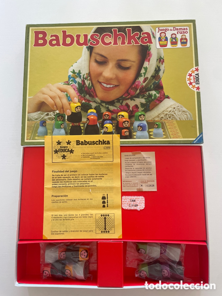Juegos de mesa: Juego de Mesa BABUSCHKA EDUCA NUEVO - Foto 5