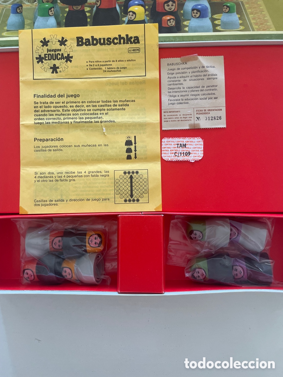 Juegos de mesa: Juego de Mesa BABUSCHKA EDUCA NUEVO - Foto 6