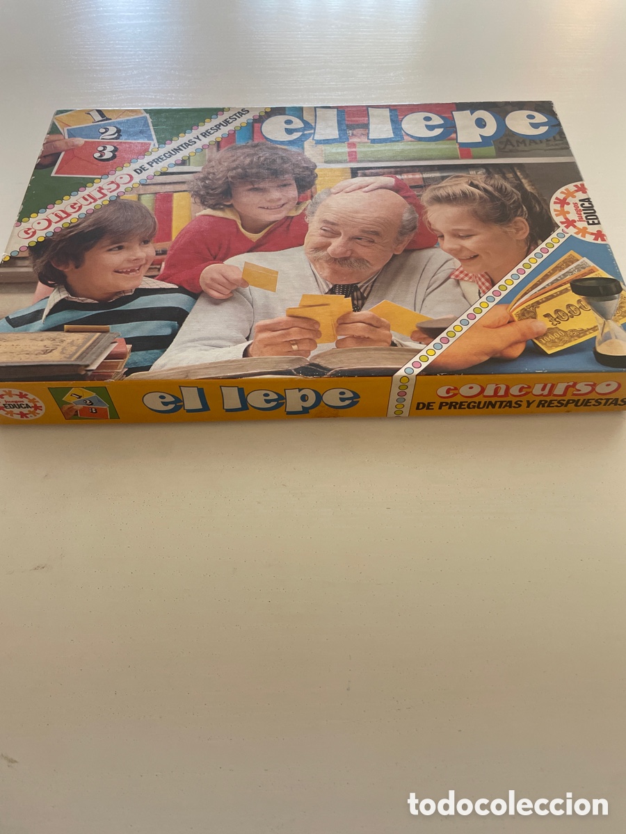 Juegos de mesa: Juego de Mesa EL LEPE A&Ntilde;O 1980 EDUCA NUEVO - Foto 2