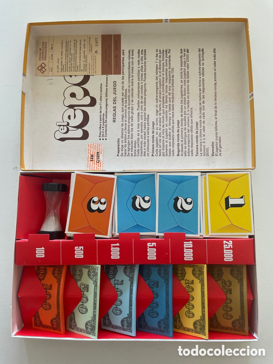 Juegos de mesa: Juego de Mesa EL LEPE A&Ntilde;O 1980 EDUCA NUEVO - Foto 5