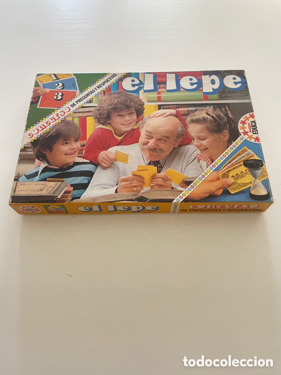 Juegos de mesa: Juego de Mesa EL LEPE A&Ntilde;O 1980 EDUCA NUEVO - Foto 8