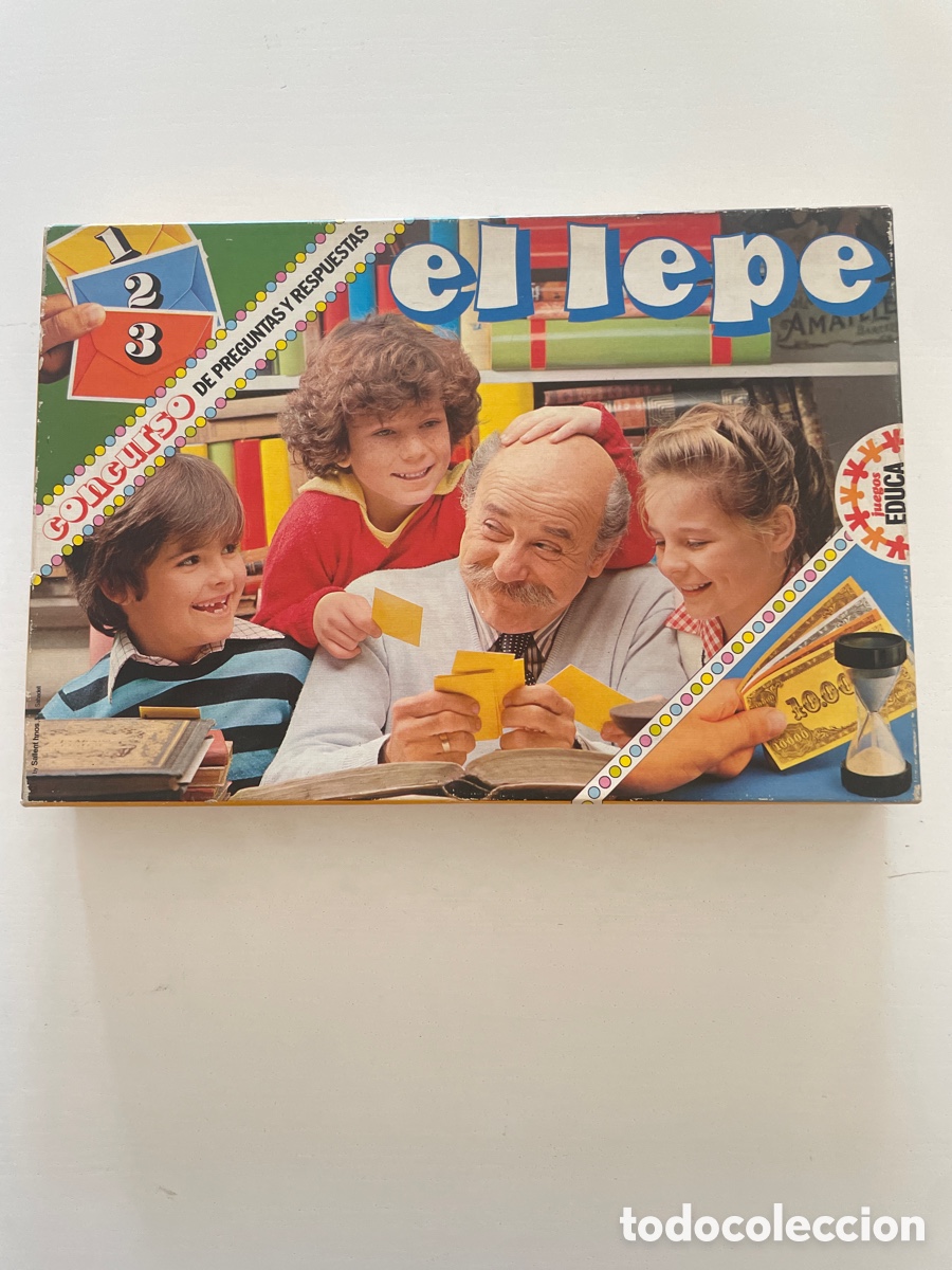 Juegos de mesa: Juego de Mesa EL LEPE A&Ntilde;O 1980 EDUCA NUEVO - Foto 1