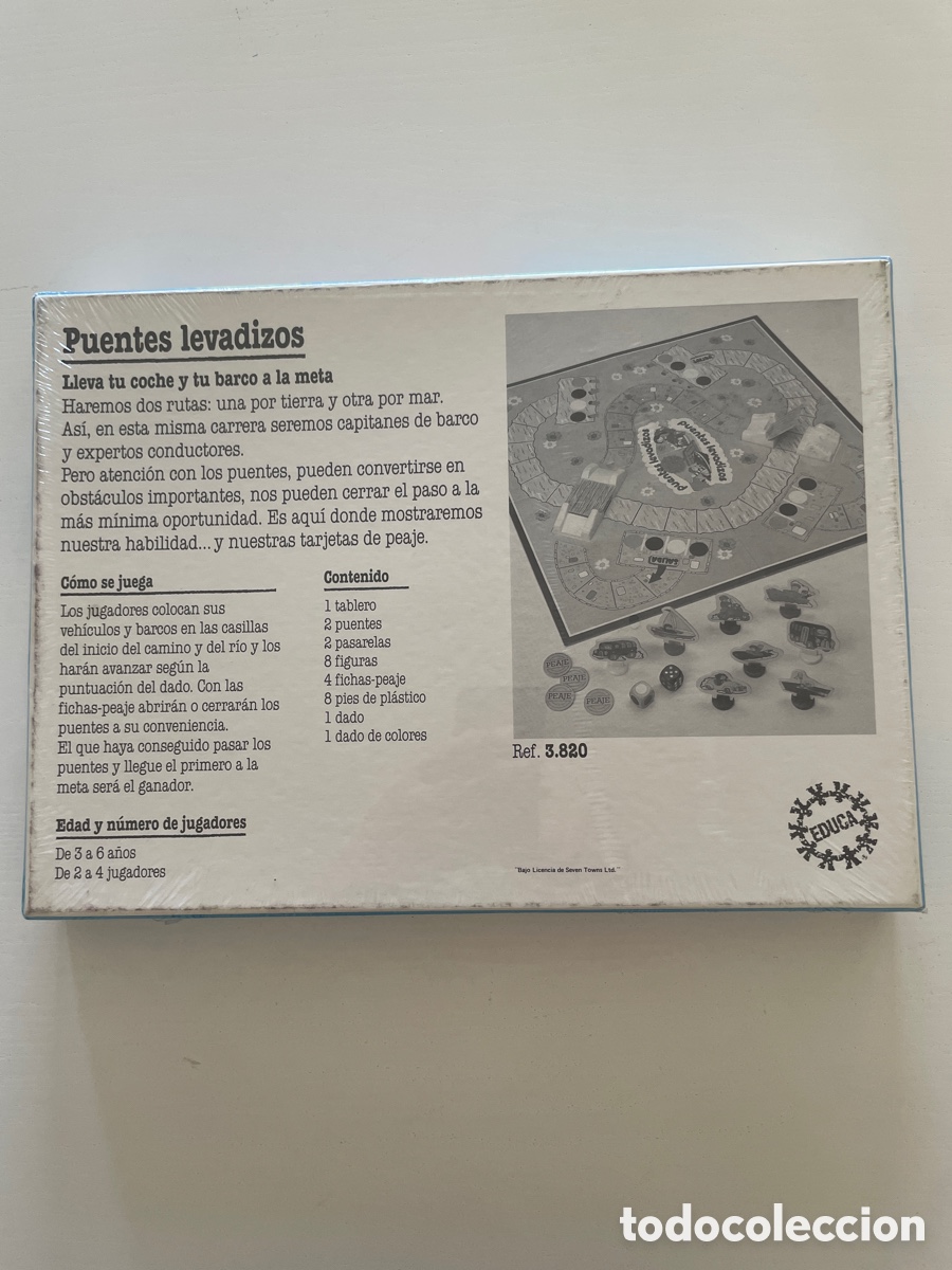Juegos de mesa: Juego de Mesa PUENTES LEVADIZOS EDUCA PRECINTADO - Foto 5