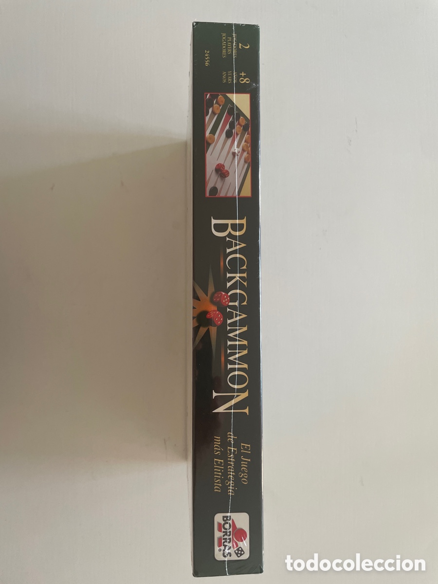 Juegos de mesa: Juego de Mesa BACKGAMMON BORRAS PRECINTADO - Foto 2