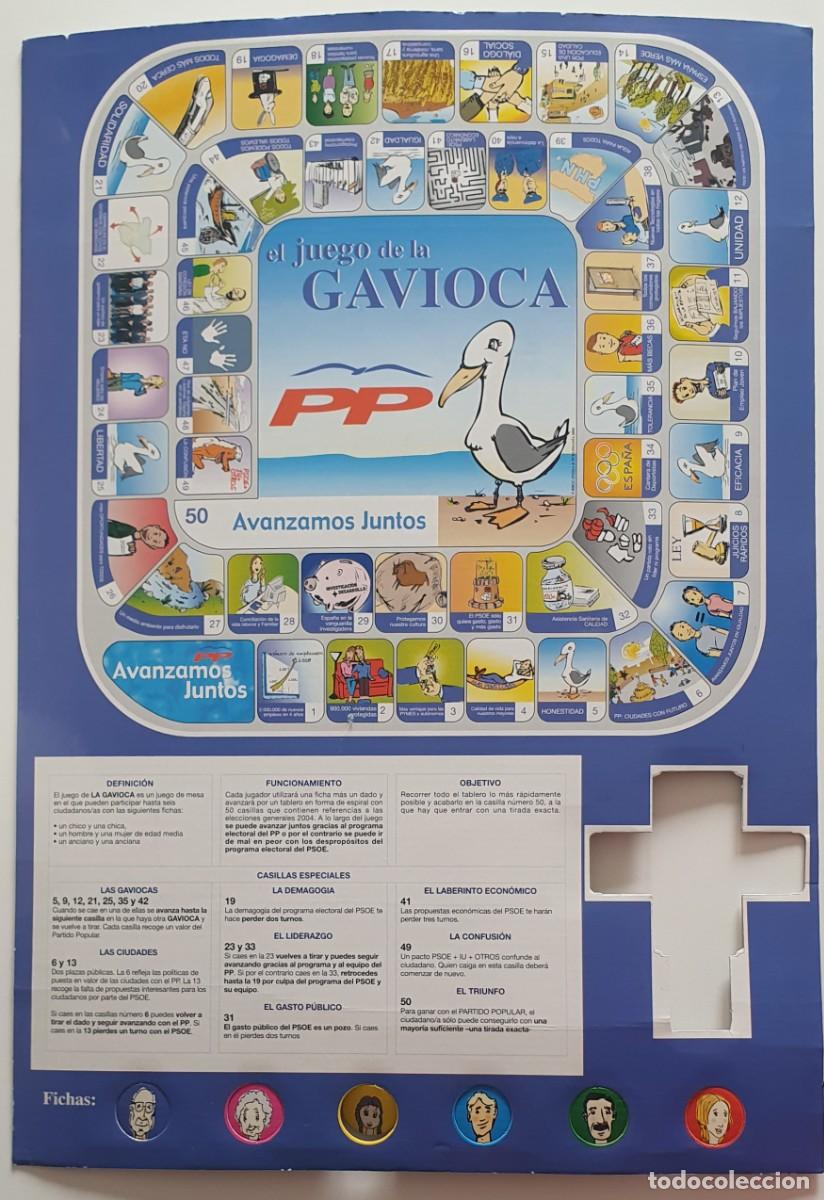 Juegos de mesa: Juego del PP de la GaviOCA - Foto 1