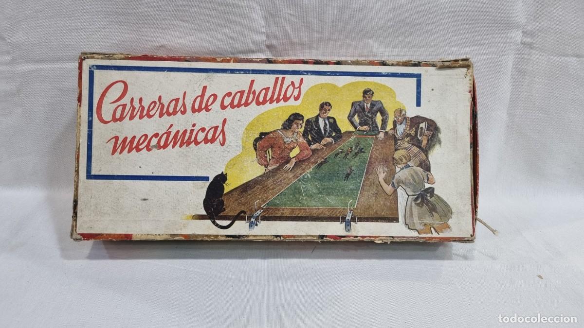 Juegos de mesa: Juego carrera de caballos mec&aacute;nicos - Foto 2