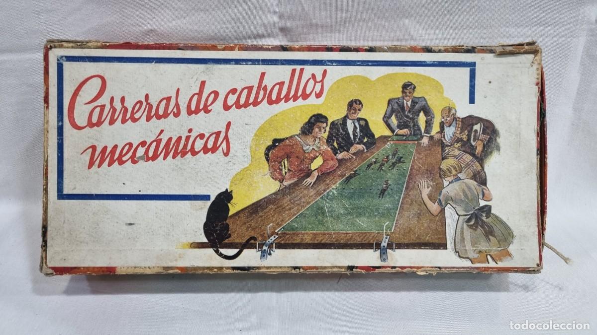 Juegos de mesa: Juego carrera de caballos mec&aacute;nicos - Foto 3