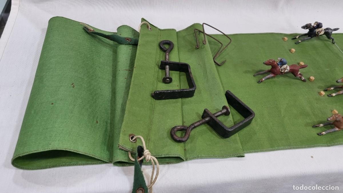 Juegos de mesa: Juego carrera de caballos mec&aacute;nicos - Foto 7
