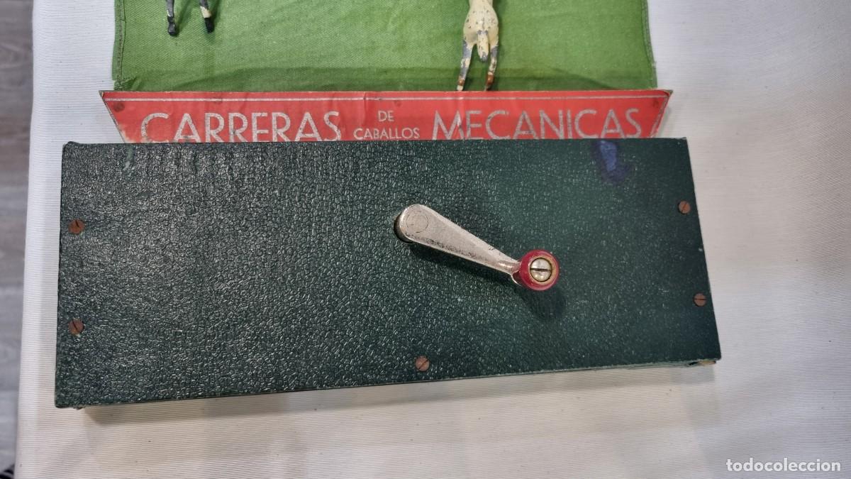 Juegos de mesa: Juego carrera de caballos mec&aacute;nicos - Foto 8