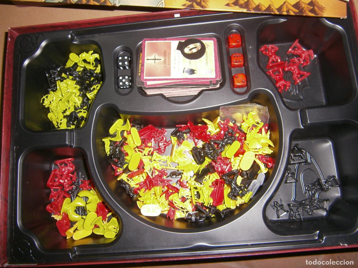 Juegos de mesa: ANTIGUO JUEGO - RISK, EL SE&Ntilde;OR DE LOS ANILLOS - Foto 2