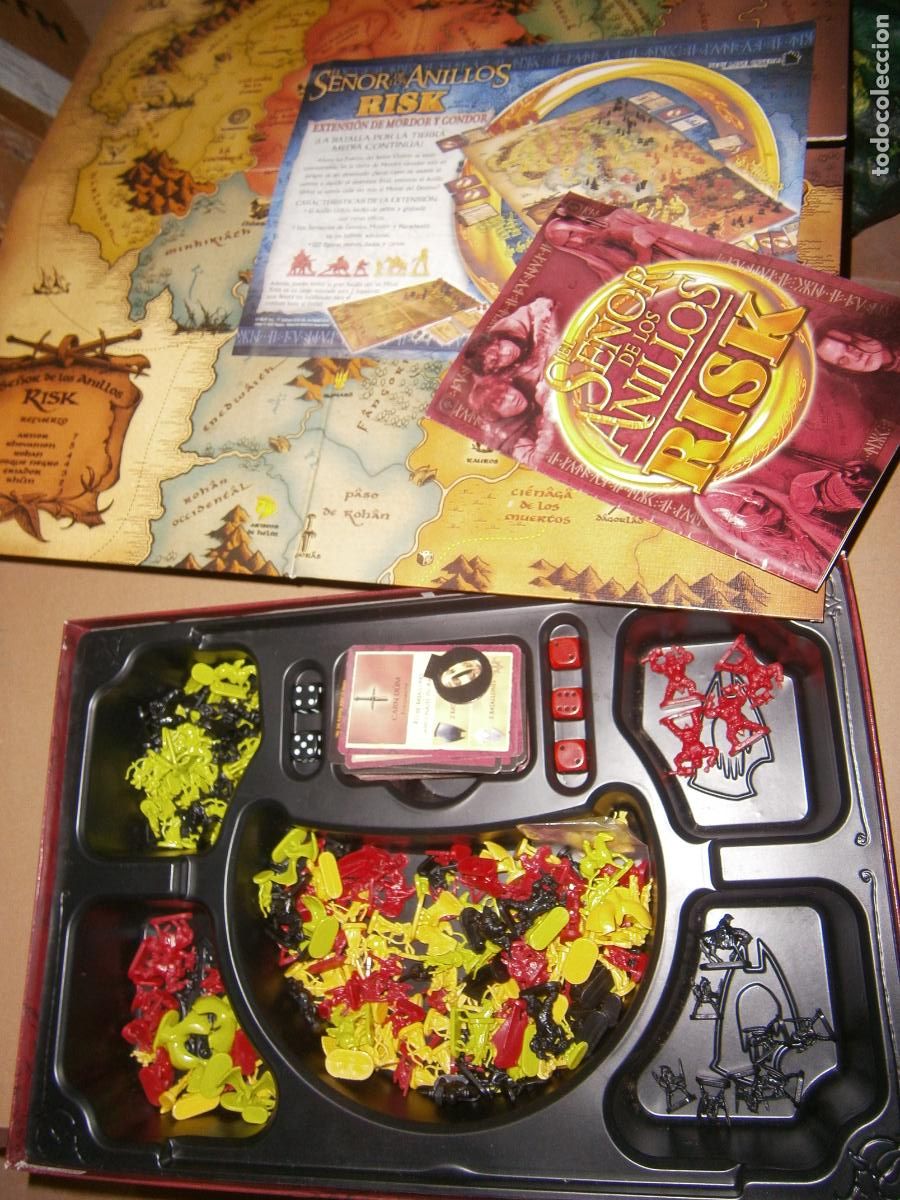 Juegos de mesa: ANTIGUO JUEGO - RISK, EL SE&Ntilde;OR DE LOS ANILLOS - Foto 3