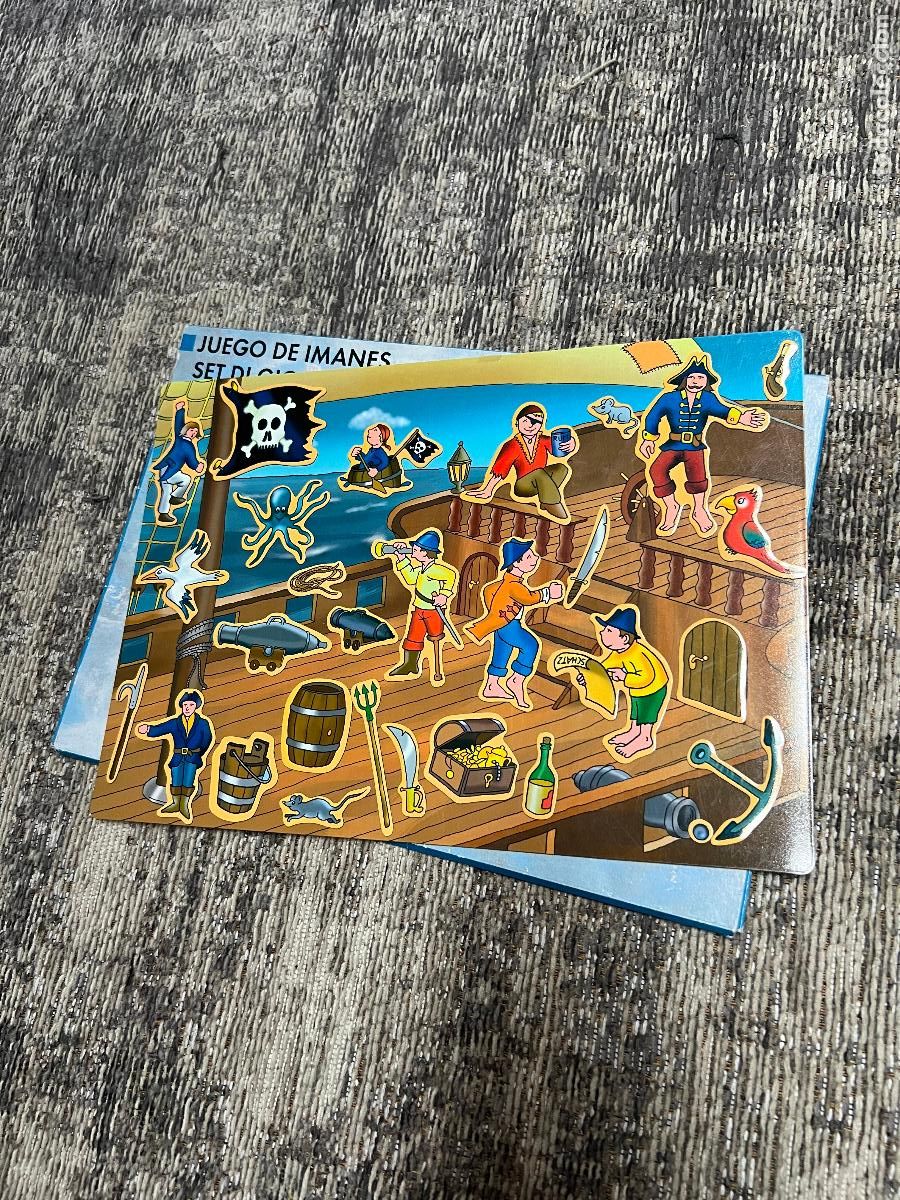 Juegos de mesa: JUEGO DE IMANES - BARCO PIRATA - Foto 1