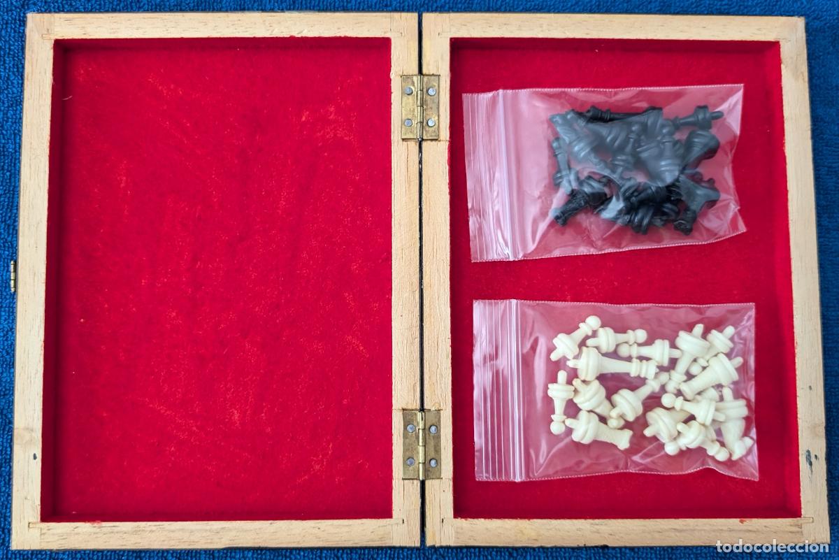 Juegos de mesa: Bonito Ajedrez con caja-tablero con esmaltado - Foto 3