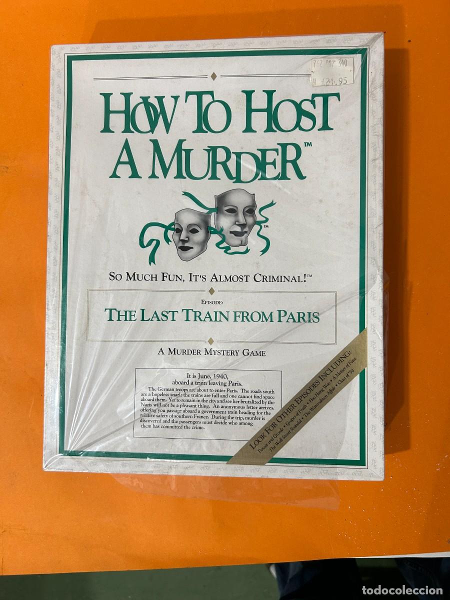 Juegos de mesa: Juego de Mesa How to Host a Murder - The las train from Paris - Foto 1