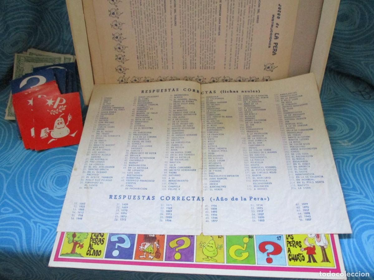 Juegos de mesa: ANTIGUO JUEGO LA PERA, DEL 1, 2, 3 - Foto 15