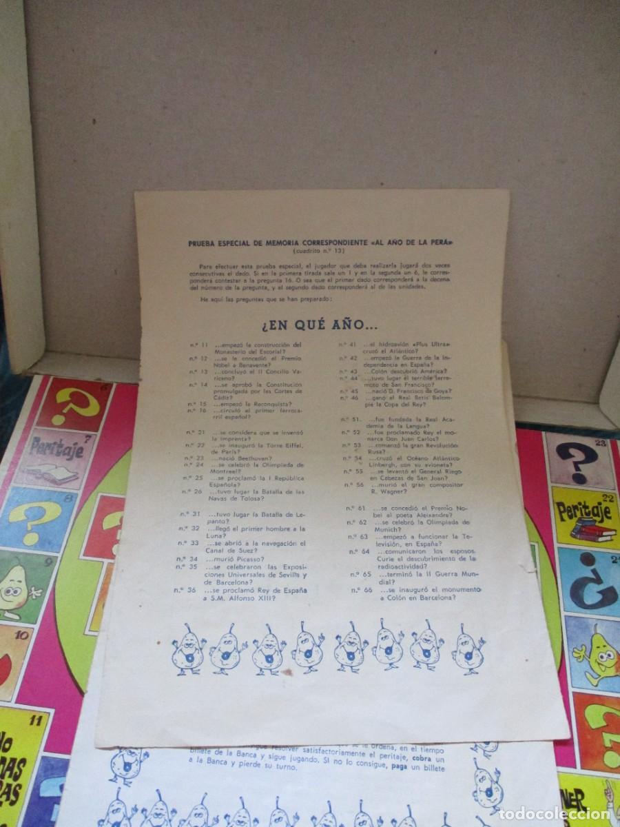 Juegos de mesa: ANTIGUO JUEGO LA PERA, DEL 1, 2, 3 - Foto 17