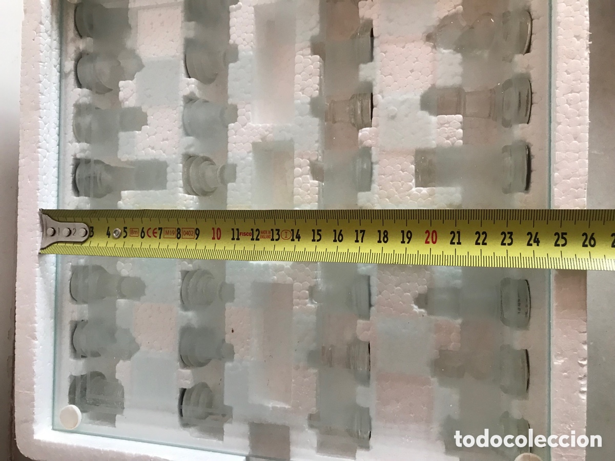 Juegos de mesa: Juego ajedrez de cristal nuevo!! - Foto 4