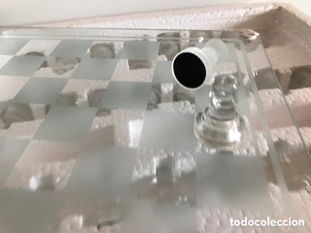 Juegos de mesa: Juego ajedrez de cristal nuevo!! - Foto 8
