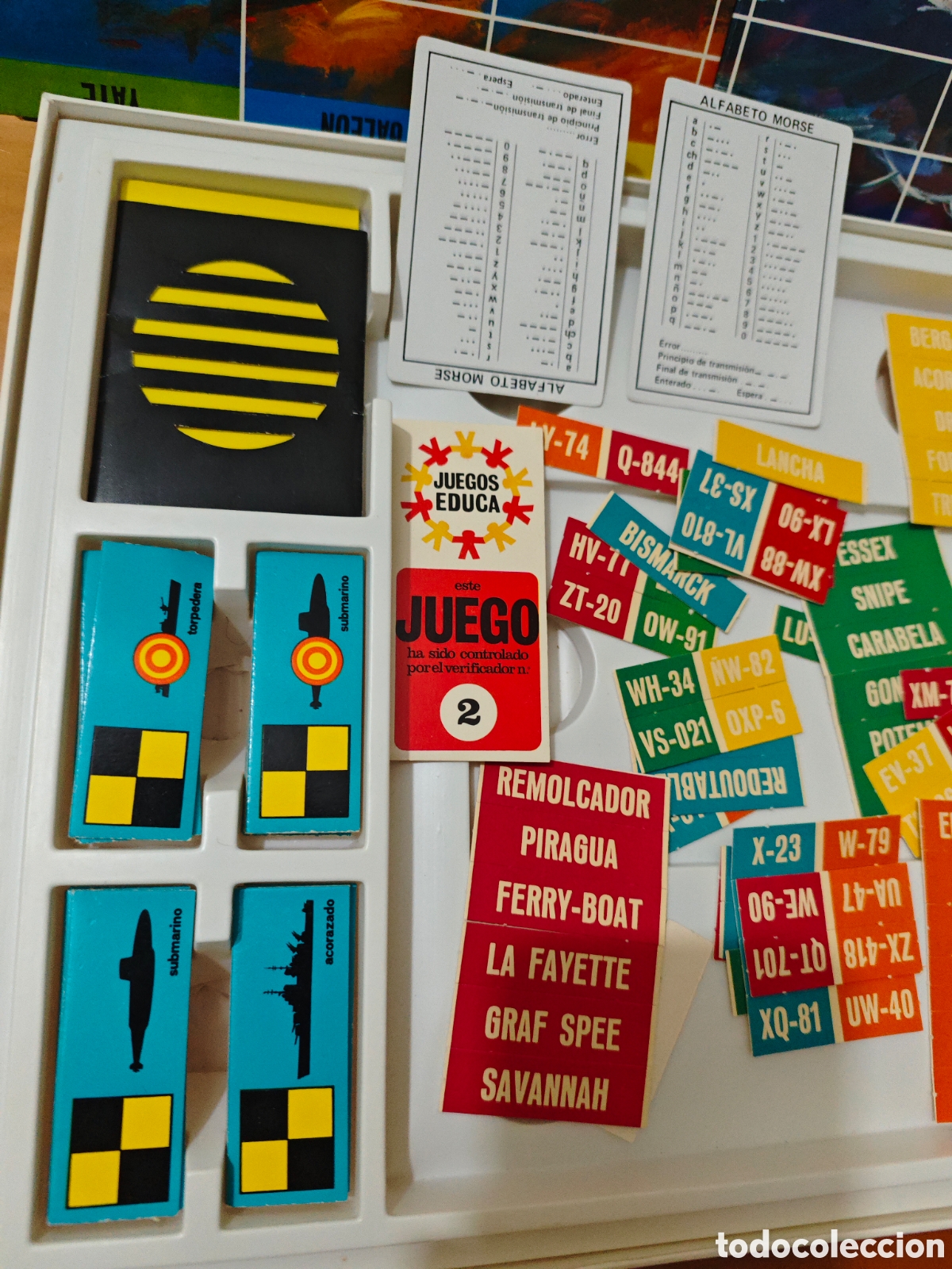 Juegos de mesa: Juego Combate Naval... Educa.. - Foto 3
