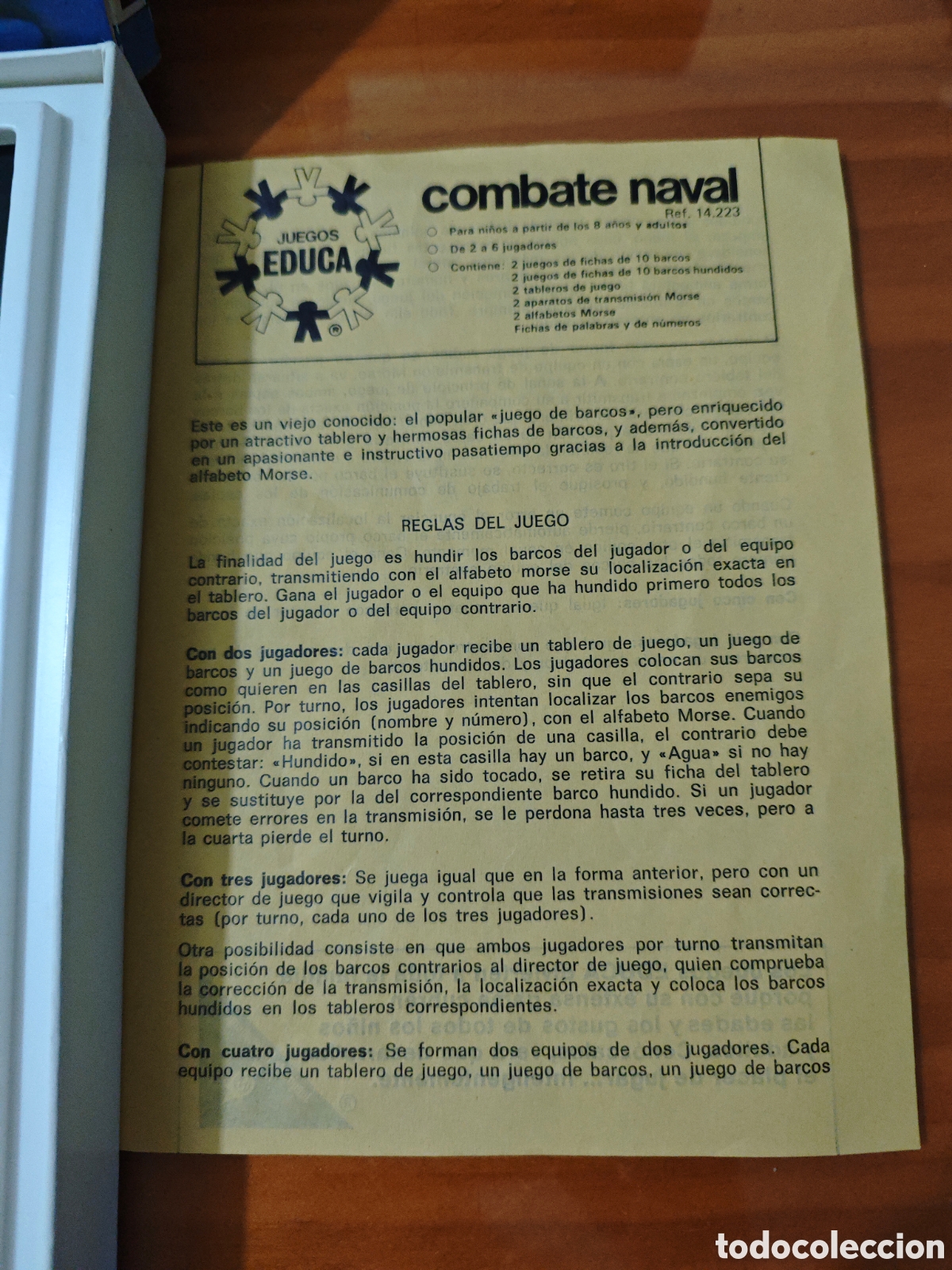 Juegos de mesa: Juego Combate Naval... Educa.. - Foto 6
