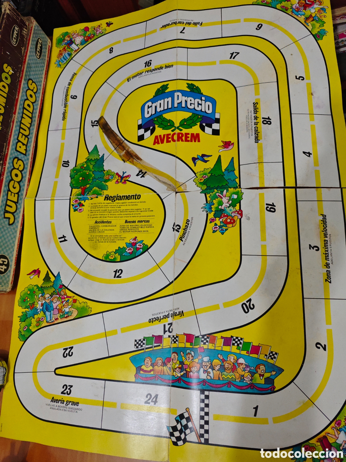 Juegos de mesa: Juego Gran Premio Avecrem. - Foto 1