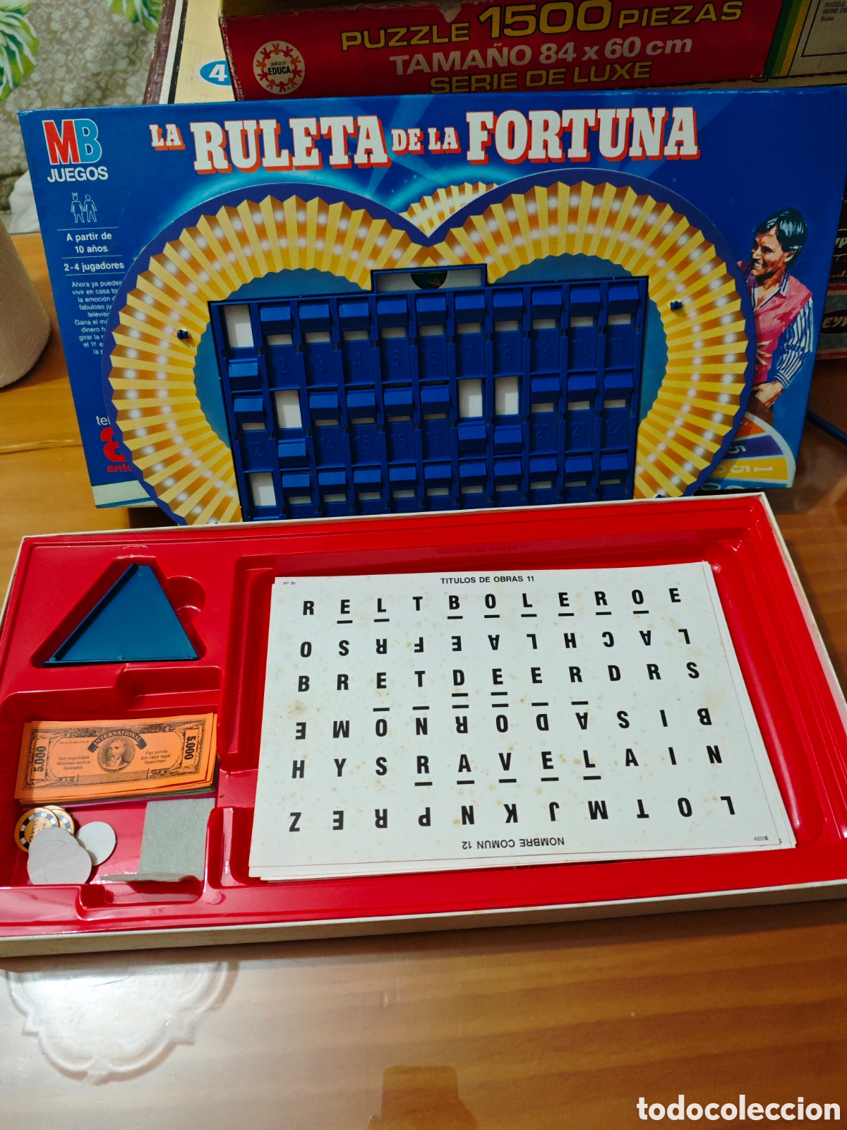 Juegos de mesa: Juego,, La Ruleta de la Fortuna. - Foto 6