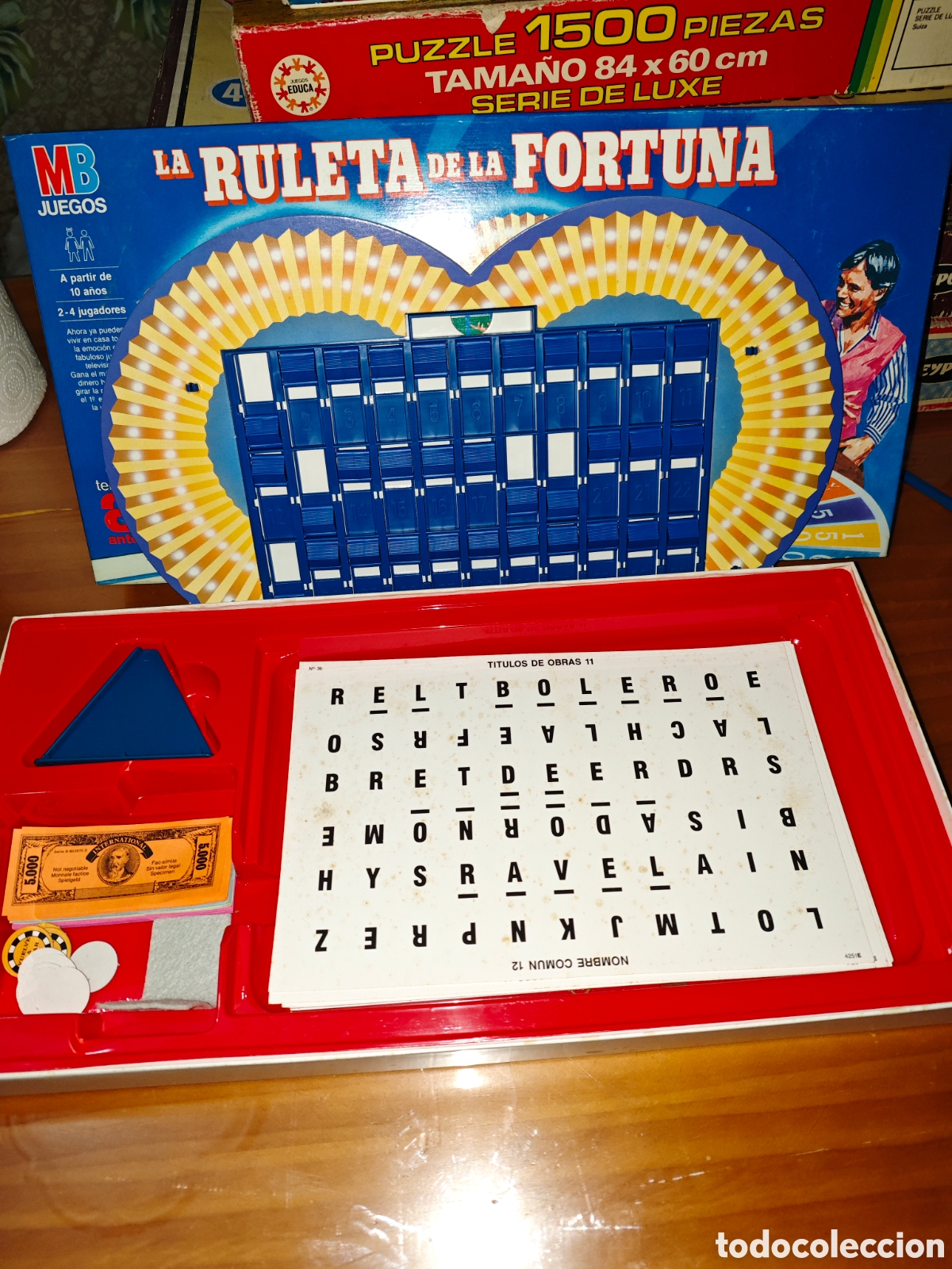 Juegos de mesa: Juego,, La Ruleta de la Fortuna. - Foto 7