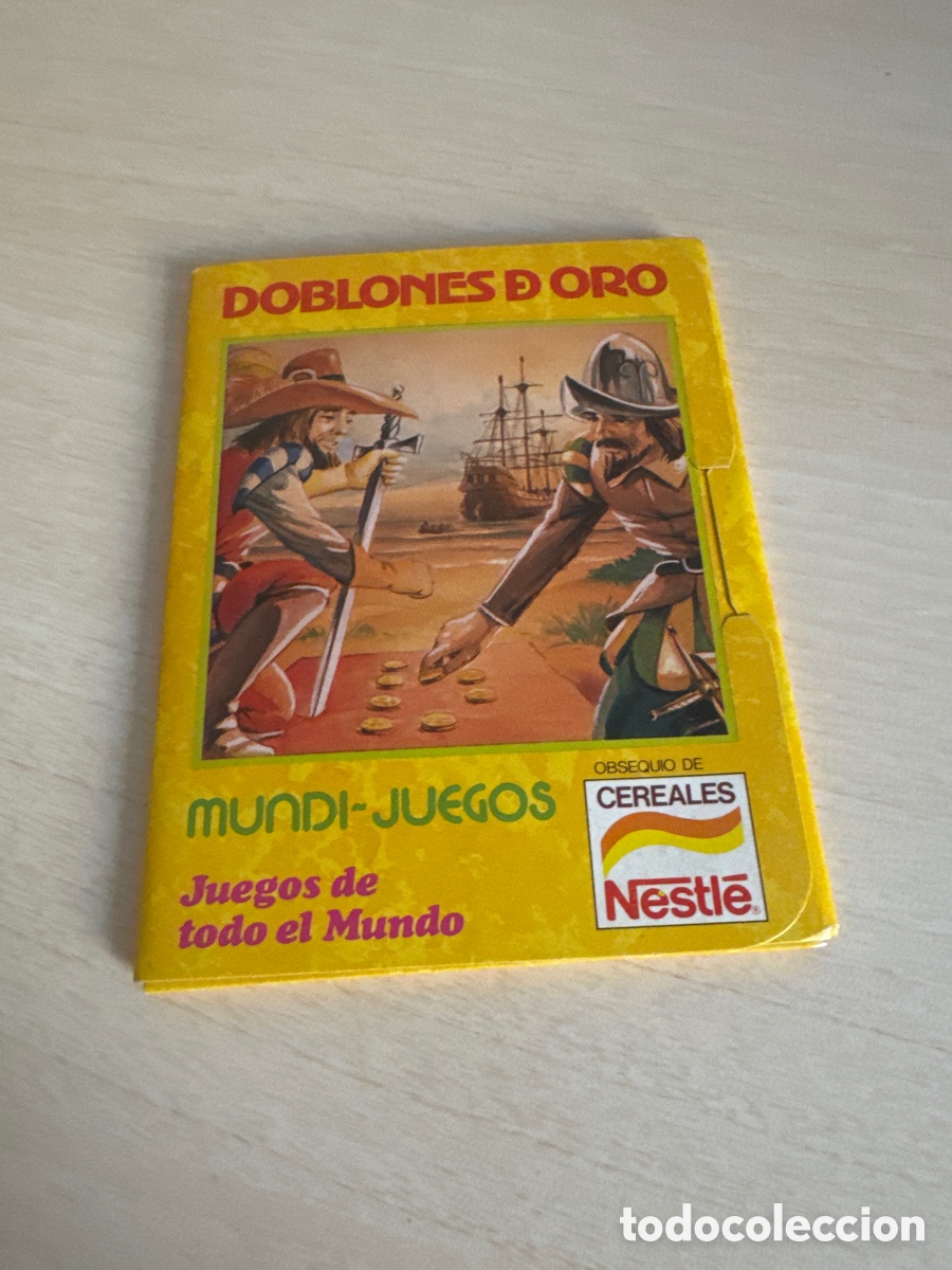 Juegos de mesa: Juego Doblones d oro obsequio de cereales Nestle - Foto 1
