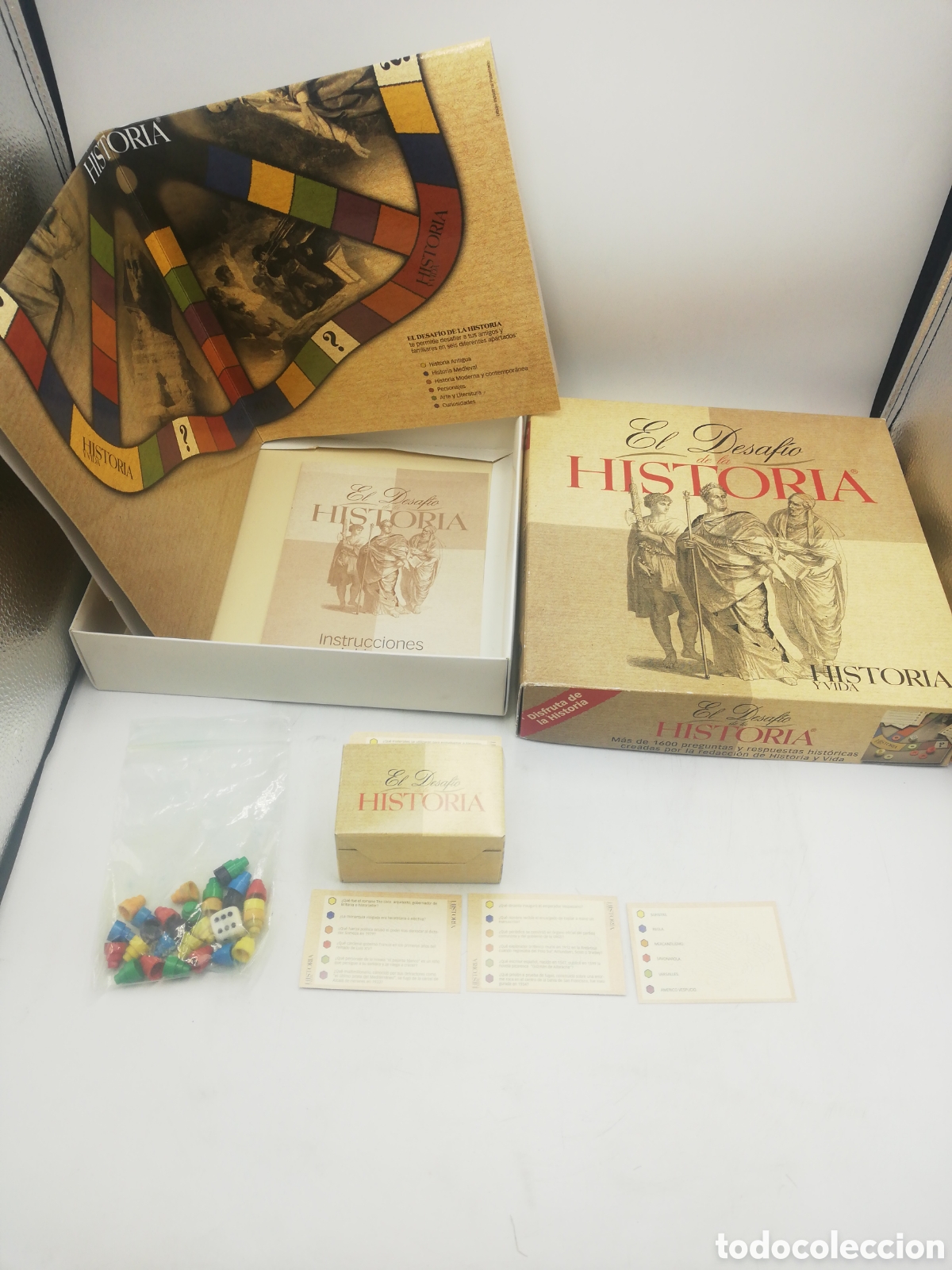 Juegos de mesa: Juego de mesa El Desaf&iacute;o de la Historia. - Foto 2