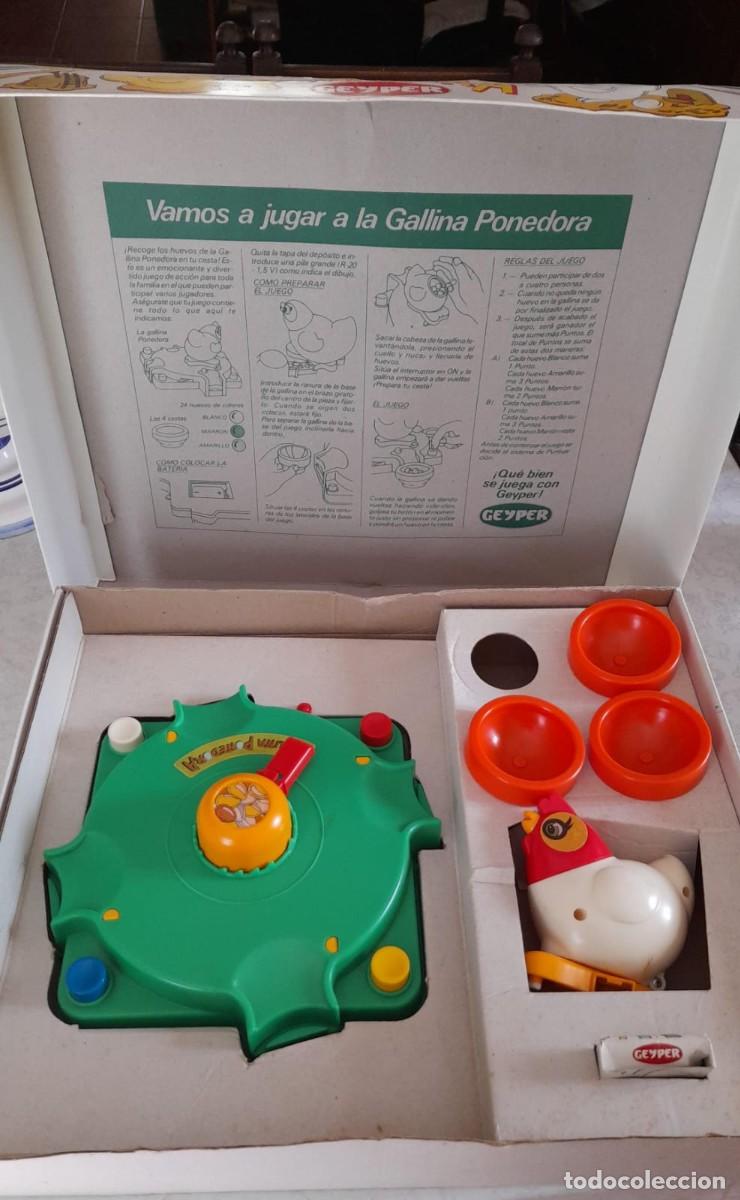 Juegos de mesa: GALLINA PONEDORA DE GEYPER, INCOMPLETO - Foto 2