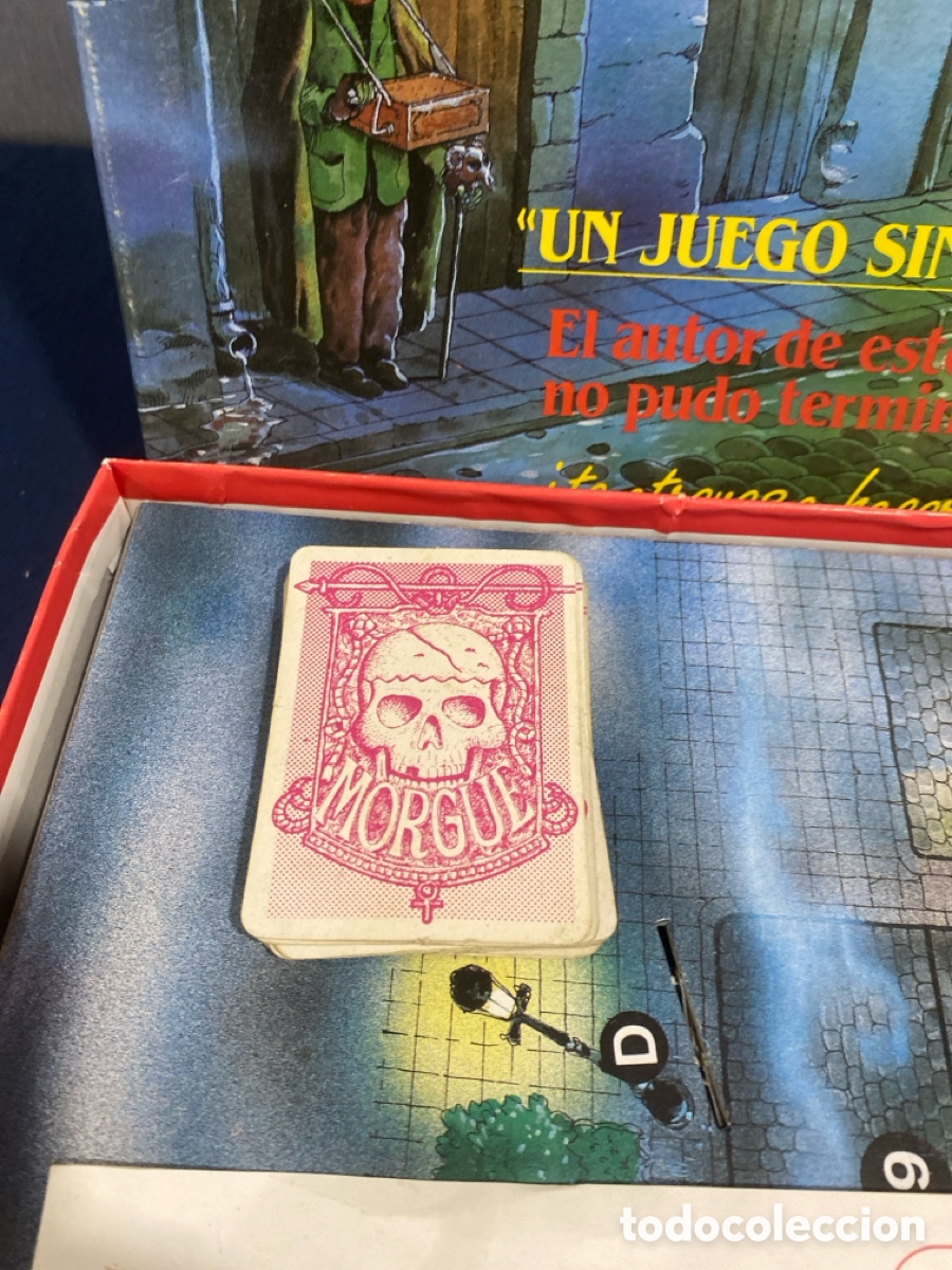 Juegos de mesa: JUEGO DE MESA / EL EXTRA&Ntilde;O CASO DE LA CALLE MORGUE / CEFA / - Foto 5