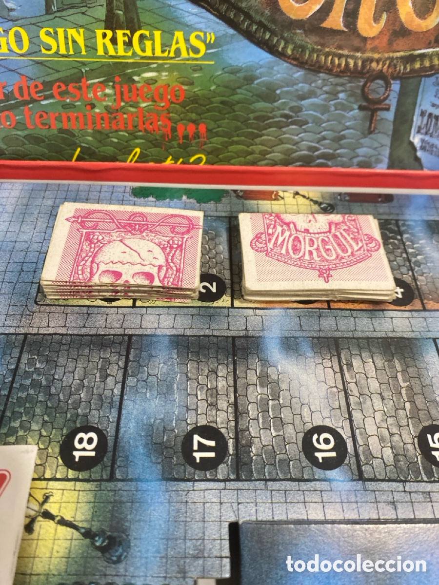 Juegos de mesa: JUEGO DE MESA / EL EXTRA&Ntilde;O CASO DE LA CALLE MORGUE / CEFA / - Foto 6