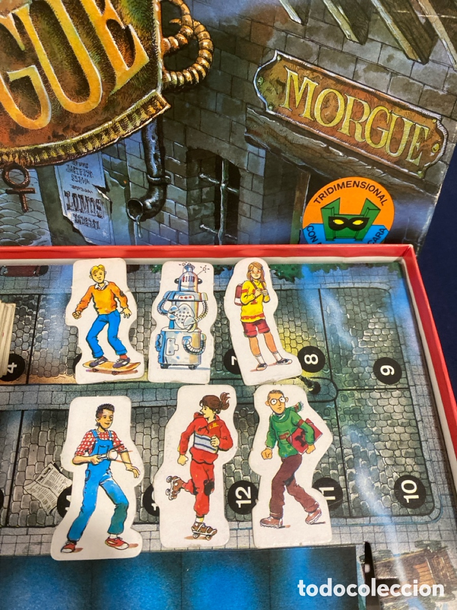 Juegos de mesa: JUEGO DE MESA / EL EXTRA&Ntilde;O CASO DE LA CALLE MORGUE / CEFA / - Foto 7