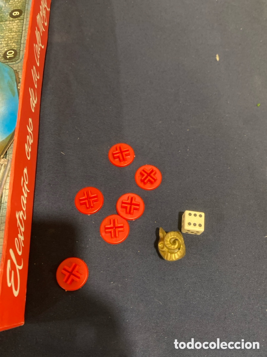 Juegos de mesa: JUEGO DE MESA / EL EXTRA&Ntilde;O CASO DE LA CALLE MORGUE / CEFA / - Foto 9