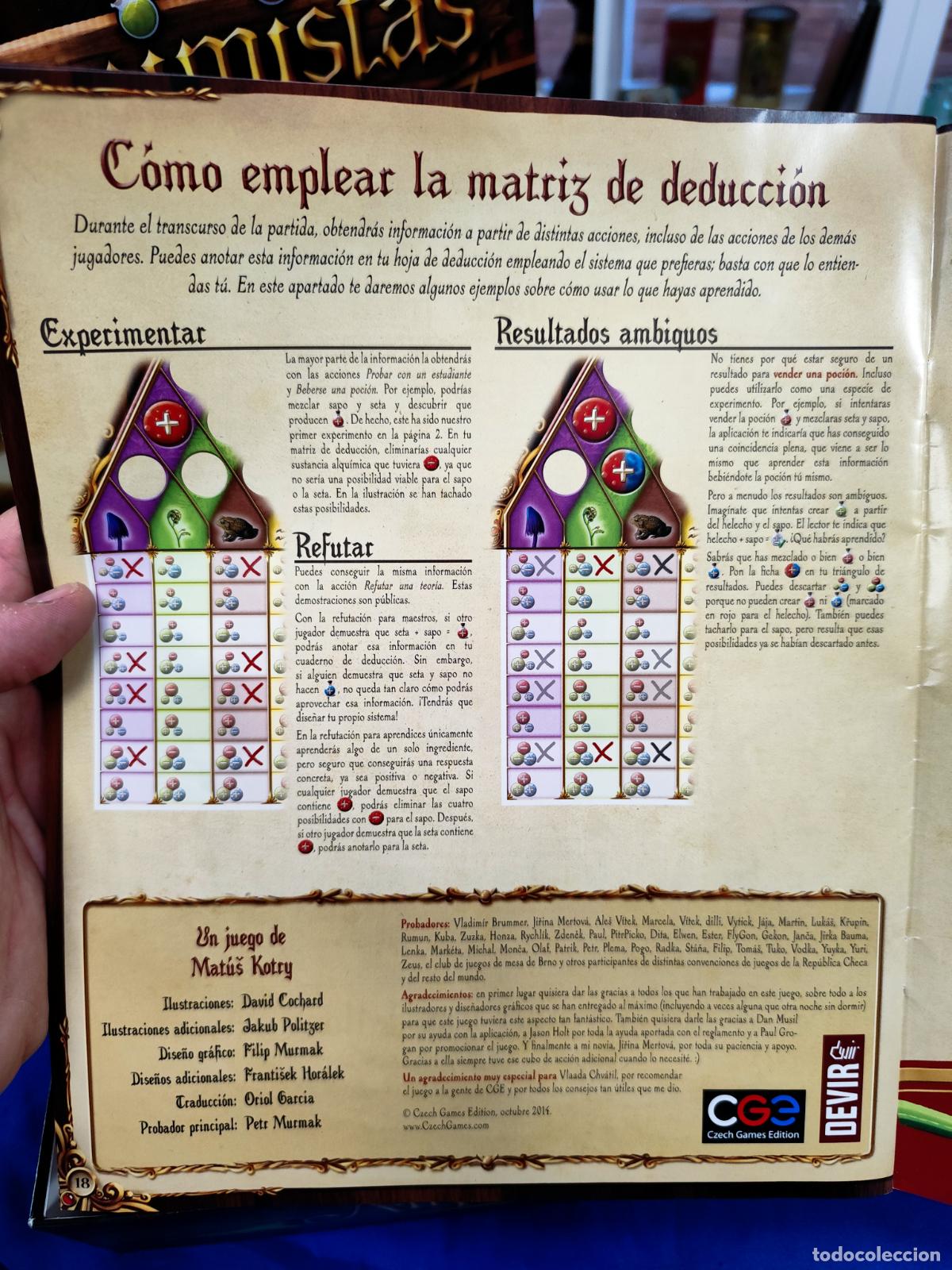 Juegos de mesa: JUEGO DE MESA - ALQUIMISTAS - Devir - Foto 8