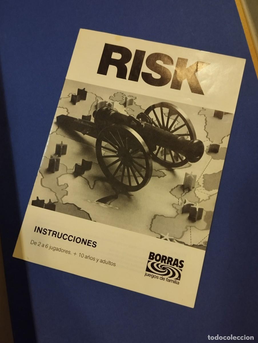 Juegos de mesa: RISK. JUEGO DE MESA DE BORRAS. Ref. 490.127. Con instrucciones. - Foto 3