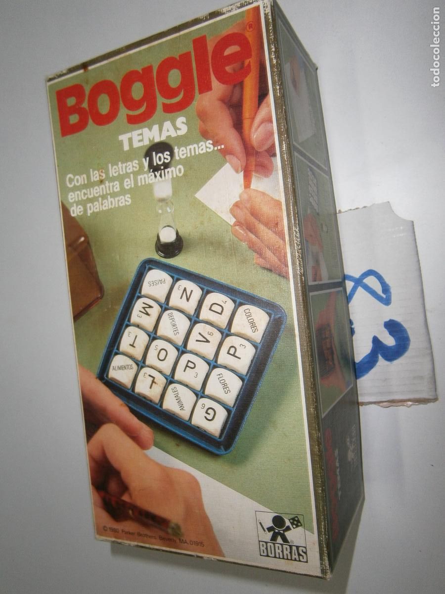 Juegos de mesa: ANTIGUO JUEGO DE MESA BOGGLE - Foto 1
