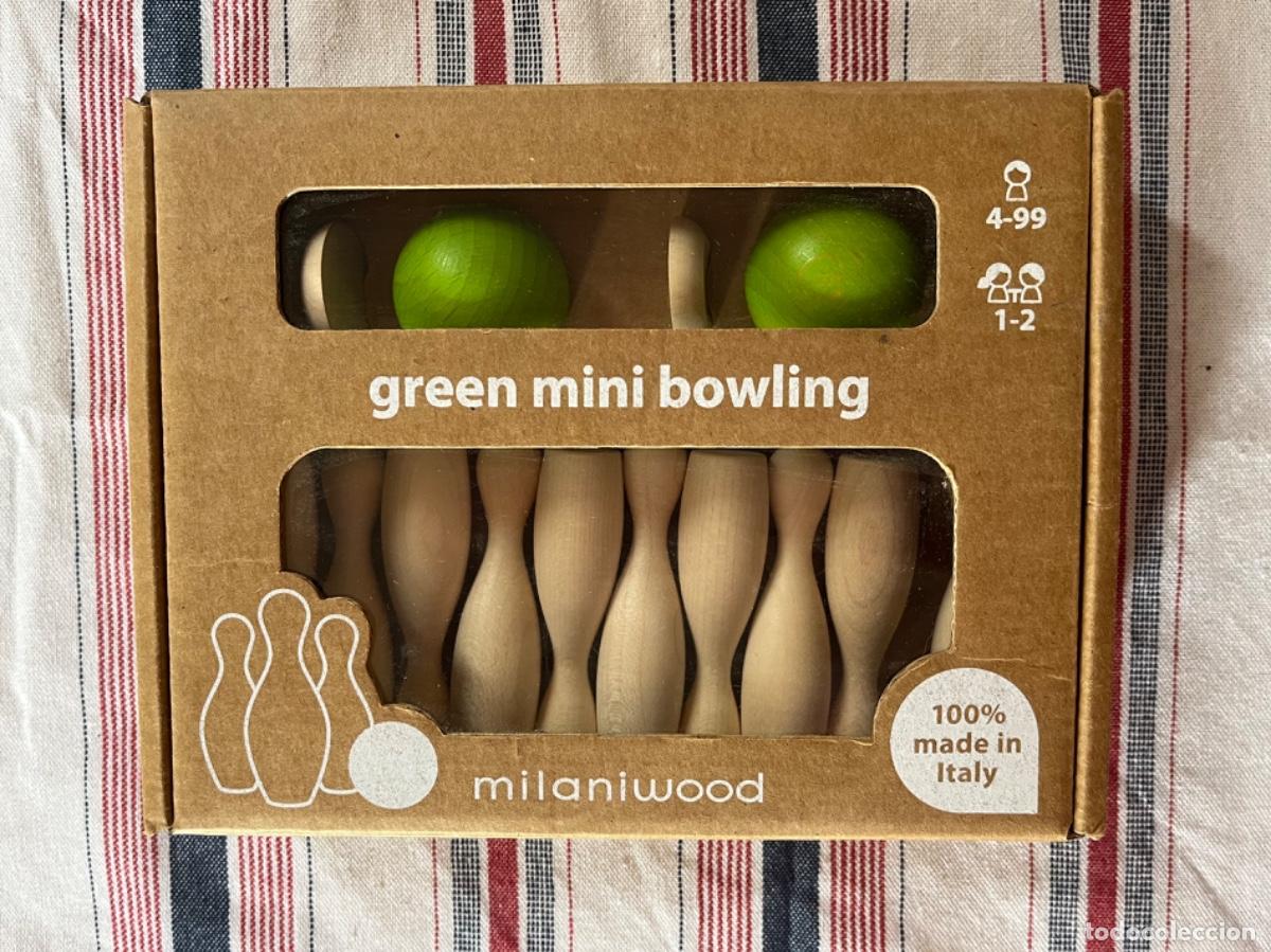 Juegos de mesa: MINI BOWLING DE MADERA EN SU ESTUCHE - Foto 2