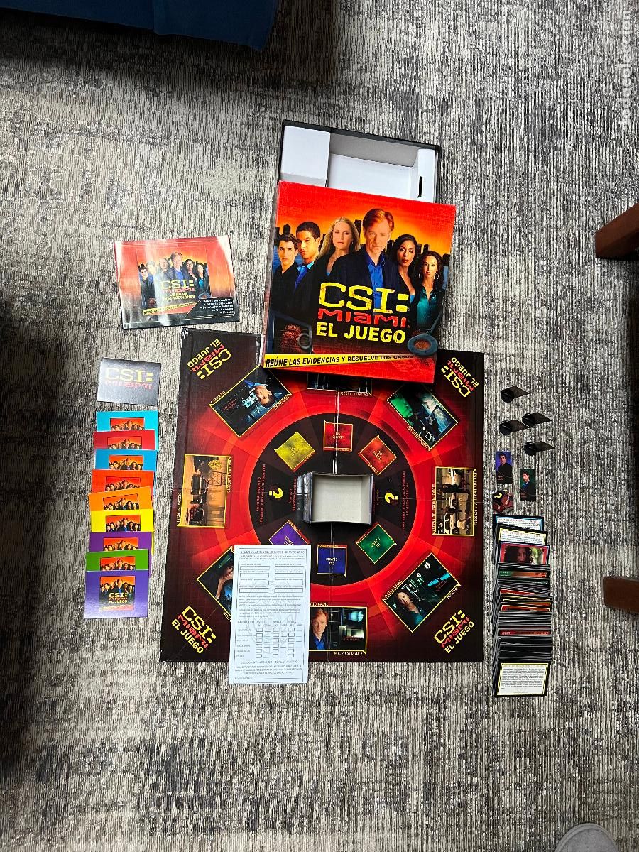 Juegos de mesa: CSI: MIAMI EL JUEGO - JUEGO DE MESA - Foto 7