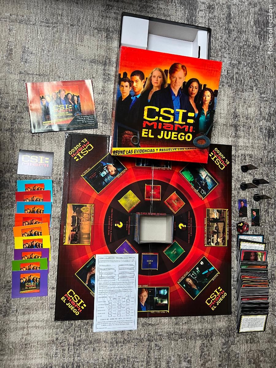 Juegos de mesa: CSI: MIAMI EL JUEGO - JUEGO DE MESA - Foto 1