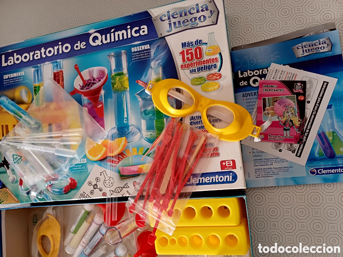 Juegos de mesa: Laboratorio de qu&iacute;mica - Foto 4