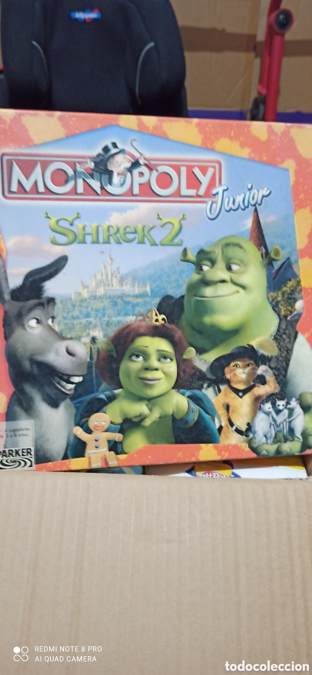 Juegos de mesa: MONOPOLY JUNIOR SHREK 2 - PARKER - Foto 1